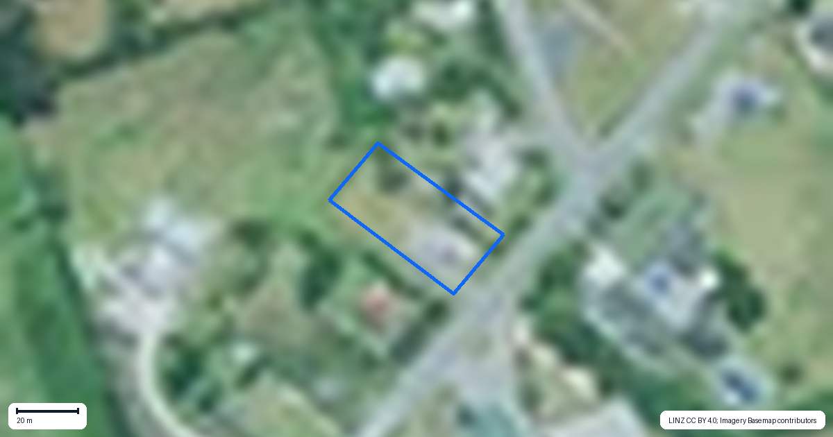 Property context map for 2 Okahukura Road, Tapora