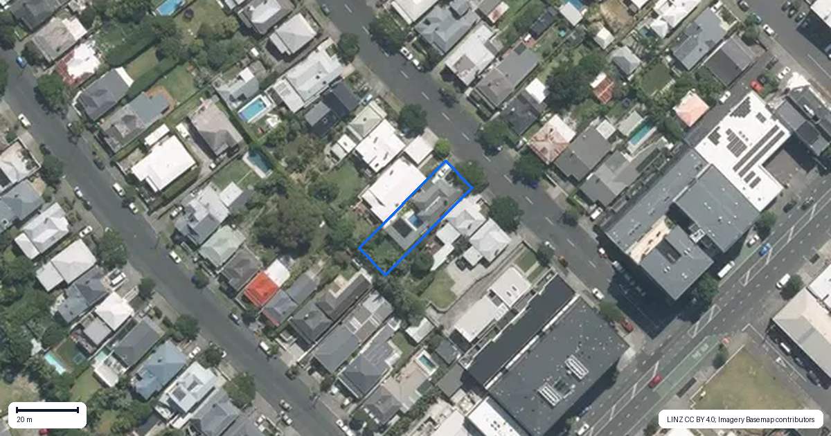 Property context map for 10 Turakina Street, Grey Lynn, Auckland