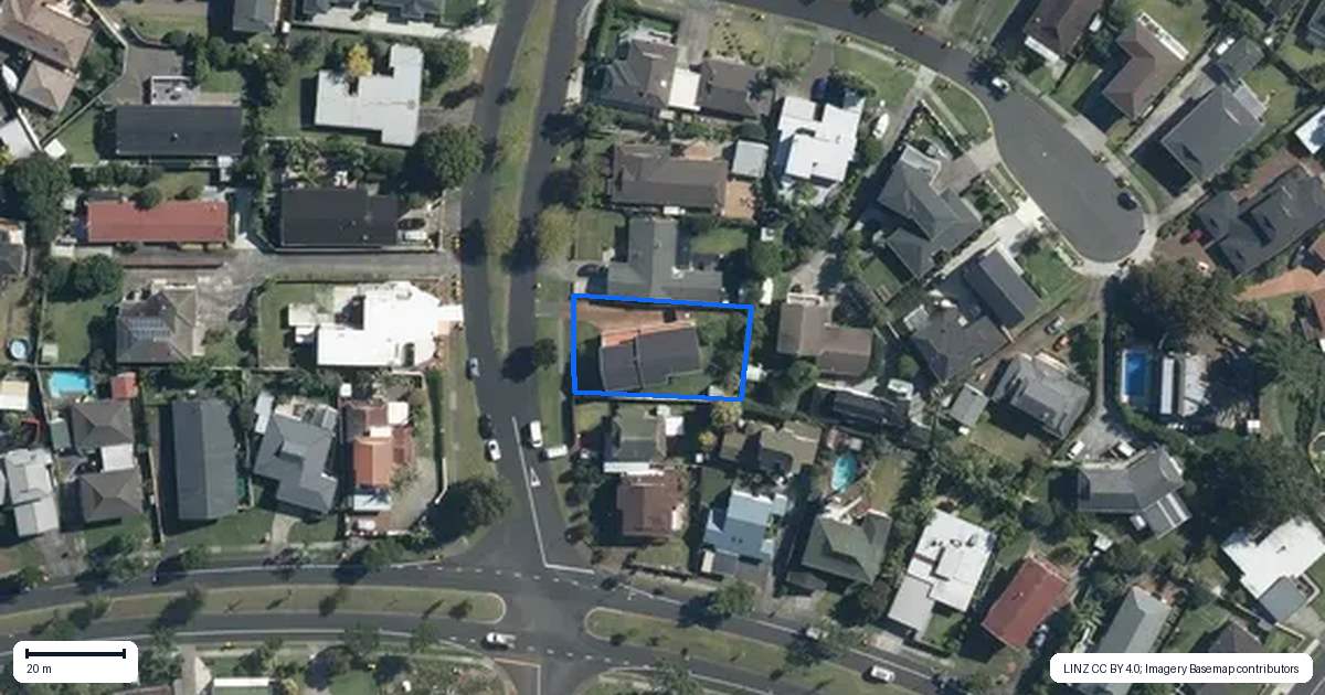 Property context map for 3 Belmere Rise, Farm Cove, Auckland