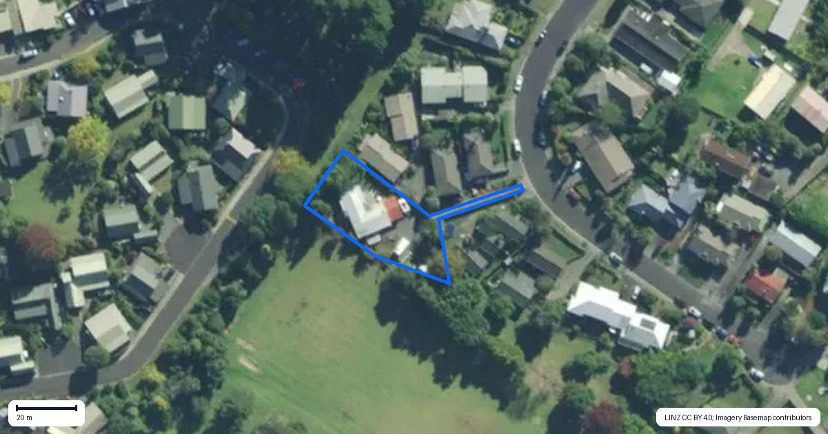 Property context map for 26 Jacaranda Place, Kerikeri