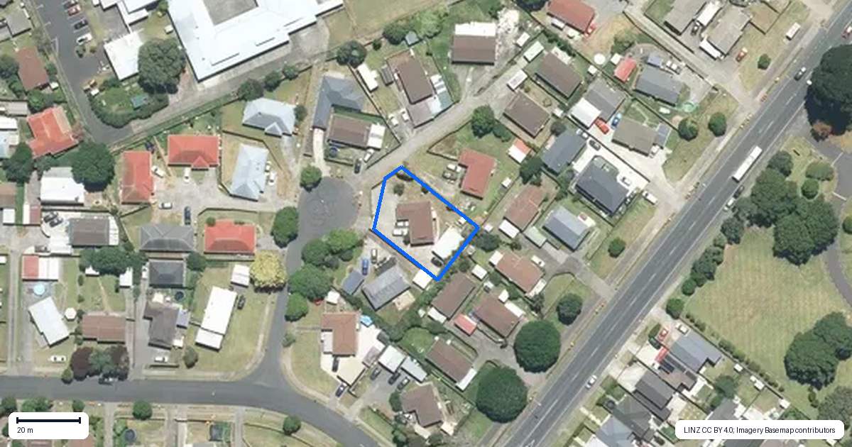 Property context map for 5 McGreal Place, Weymouth, Auckland