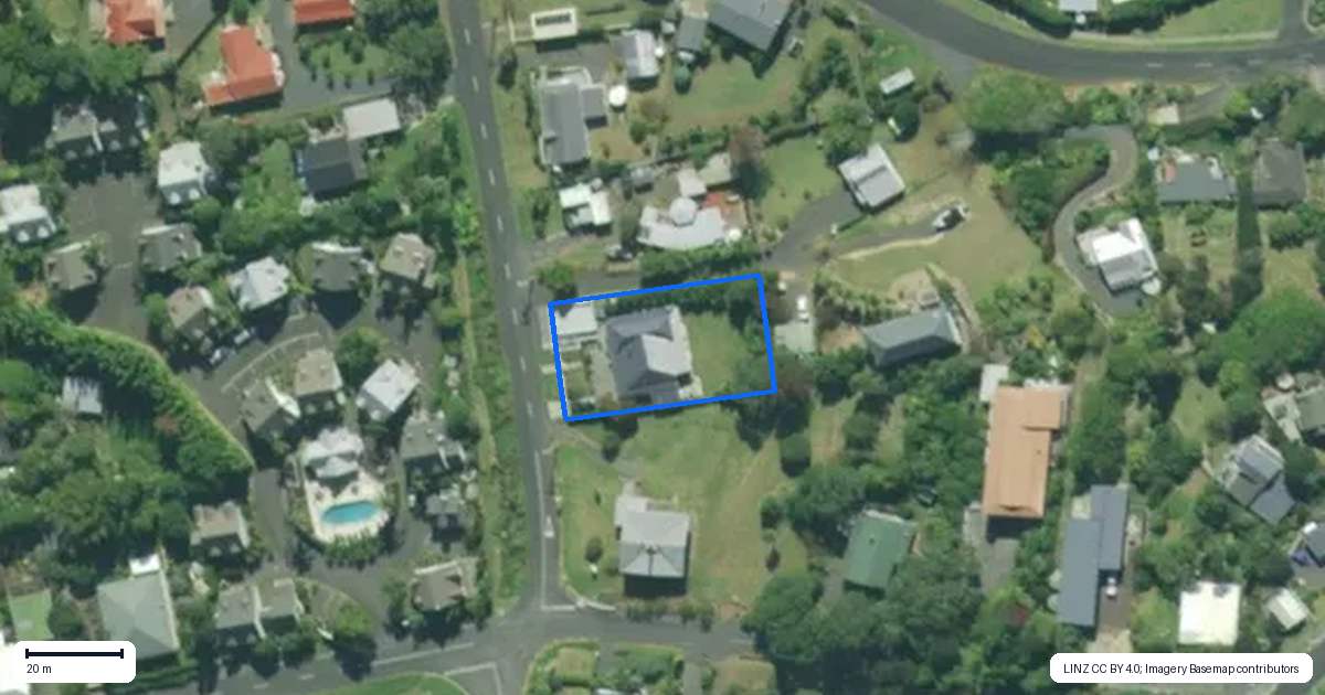 Property context map for 5 Beresford Street, Russell