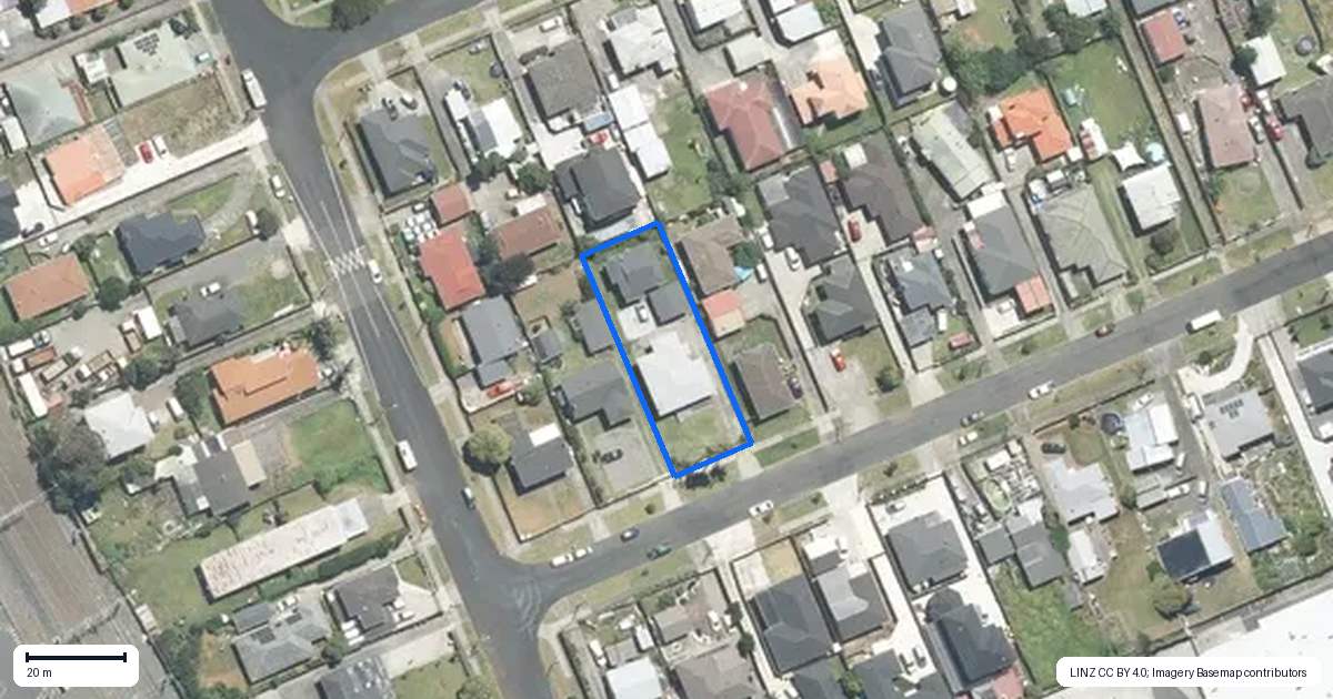 Property context map for 6 Atkinson Avenue, Papatoetoe, Auckland