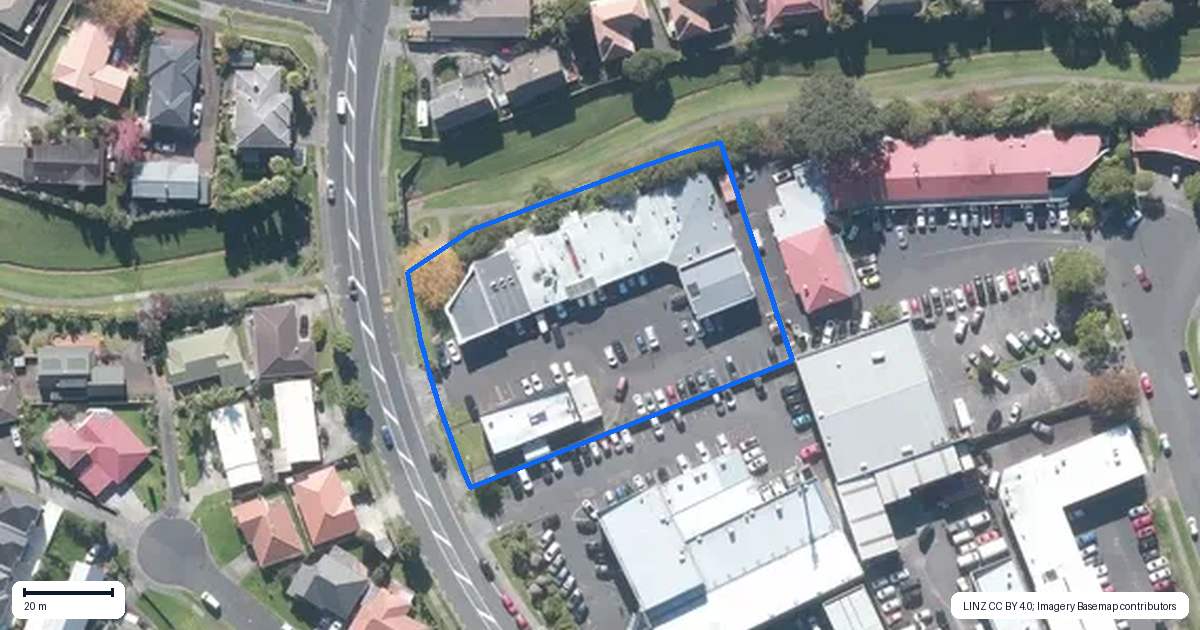 Property context map for 1/90 Whitford Road, Somerville, Auckland