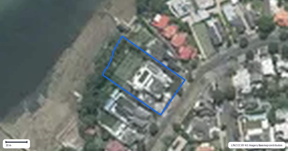 Property context map for 27 Marine Parade, Herne Bay, Auckland