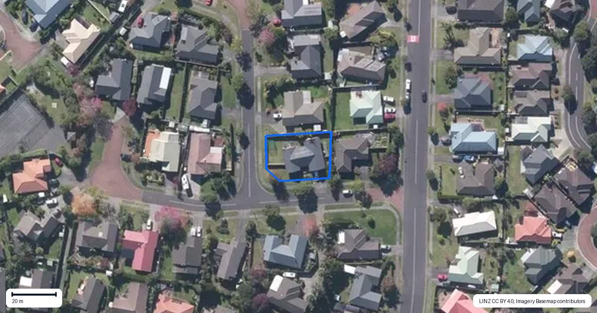 Property context map for 3 Braestar Court, Henderson, Auckland