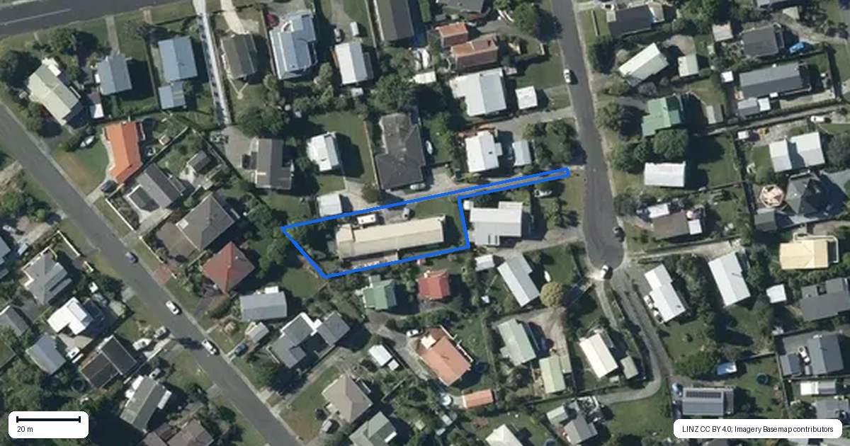 Property context map for 14B Mayne Place, Snells Beach