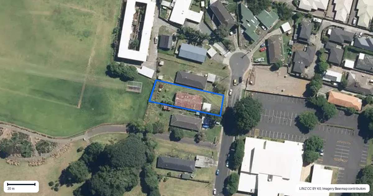 Property context map for 34 Korma Road, Royal Oak, Auckland