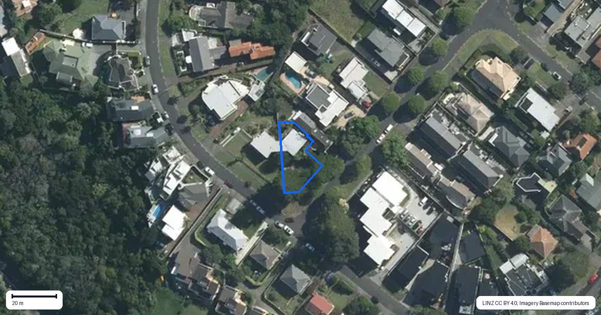 Property context map for 35 Sudeley Street, Orakei, Auckland