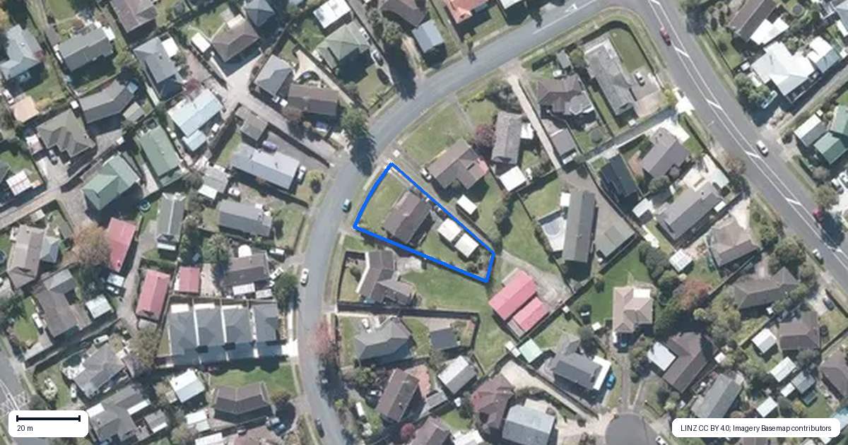 Property context map for 14 Studfall Street, Pakuranga Heights, Auckland