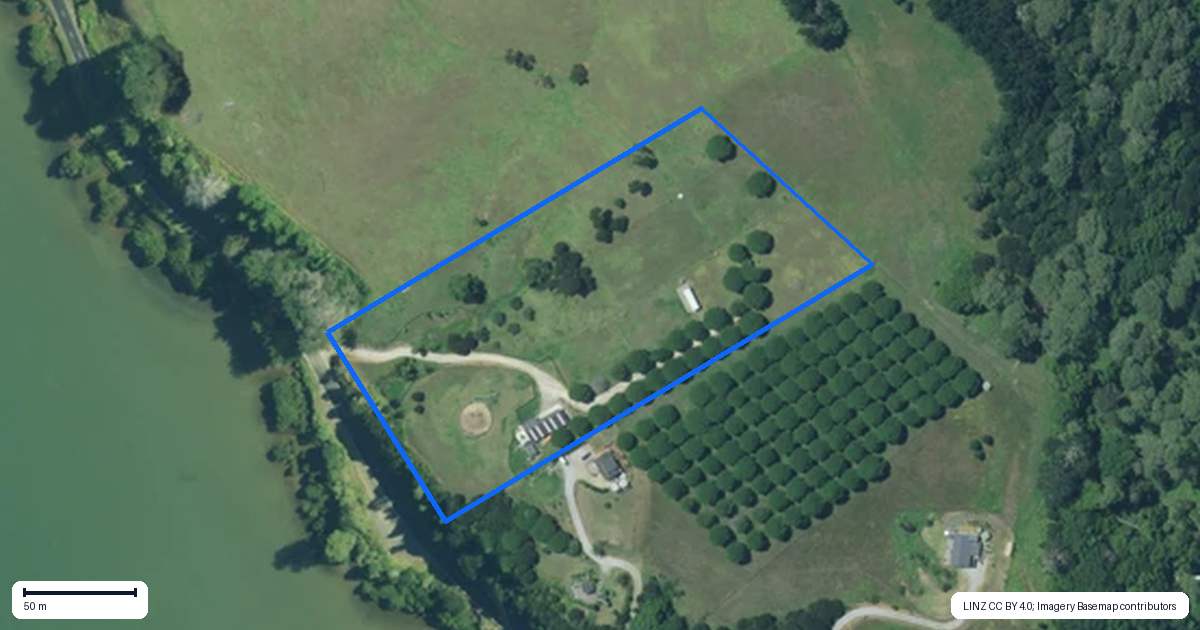 Property context map for 330 Hihi Road, Hihi, Mangonui