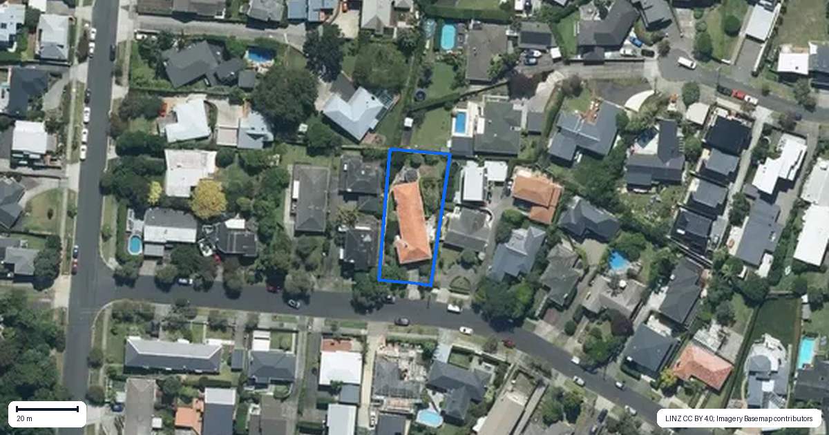 Property context map for 8 Appleyard Crescent, Meadowbank, Auckland