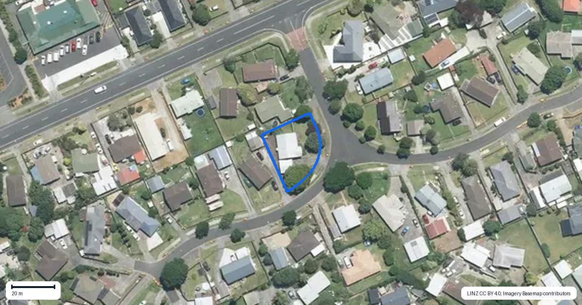 Property context map for 3 Rosemead Place, Randwick Park, Auckland
