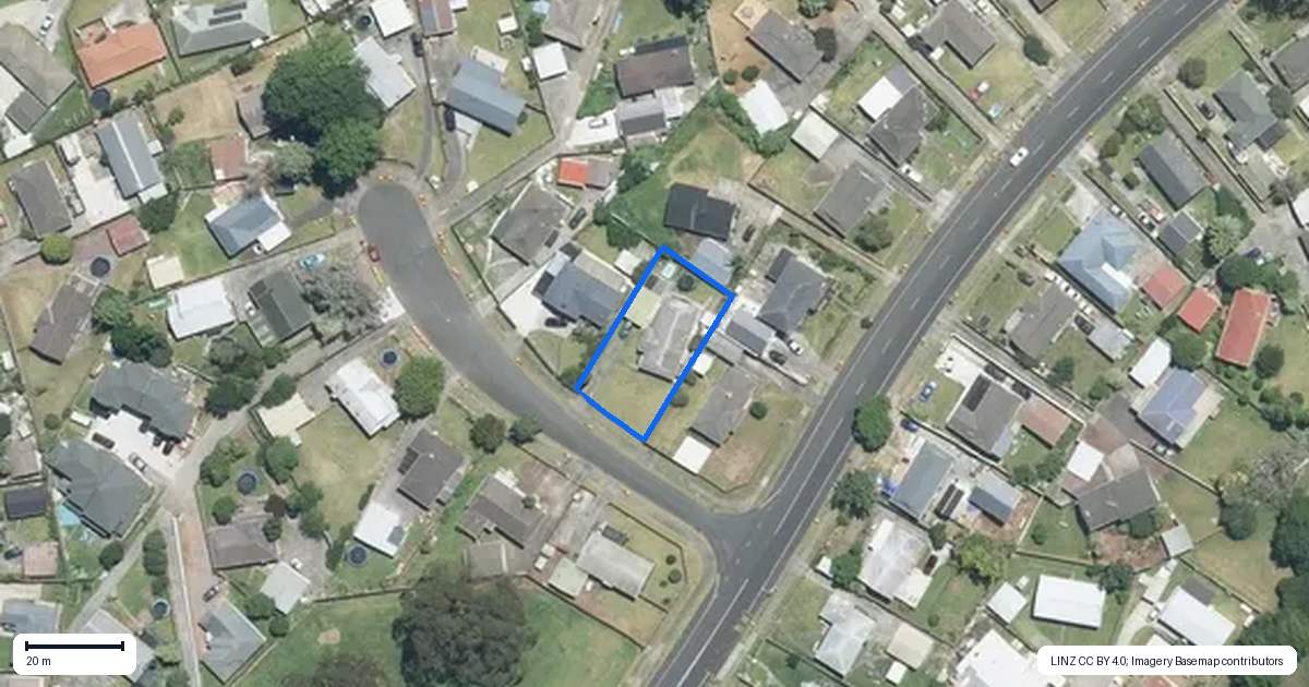 Property context map for 3 Goldnib Place, Randwick Park, Auckland