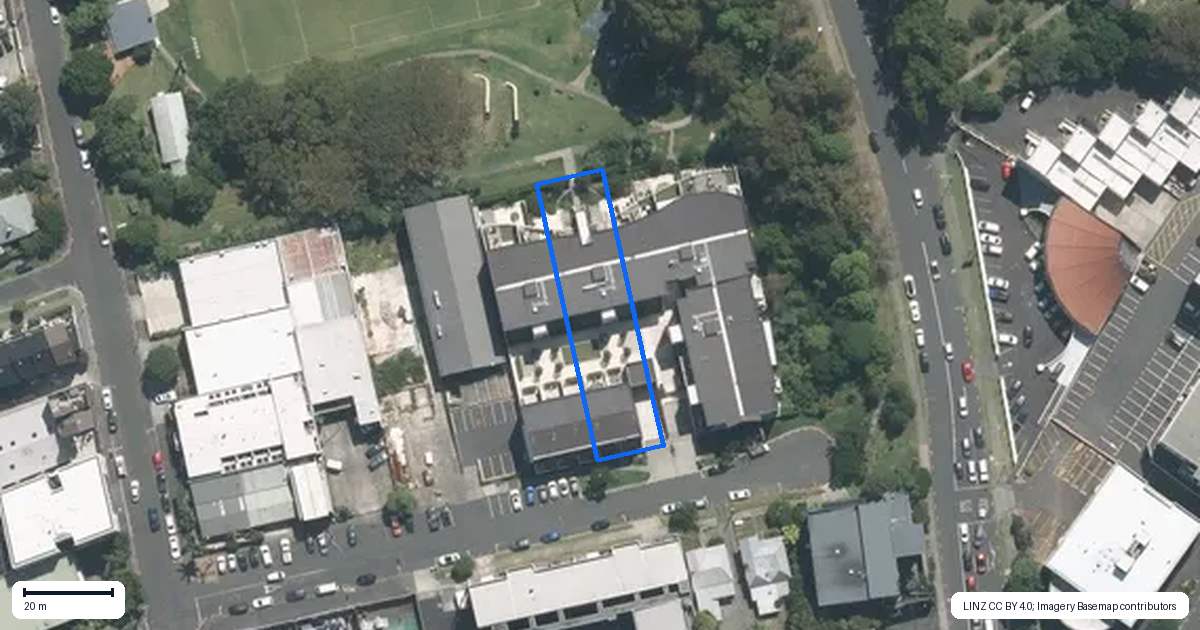 Property context map for 602/8 Kingsland Terrace, Kingsland, Auckland
