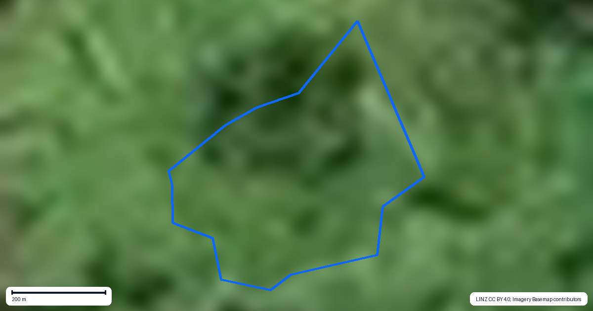 Property context map for 356 Te Tio Road, Umawera, Okaihau