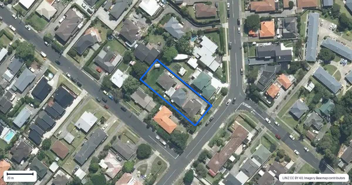 Property context map for 1/55 Nile Road, Milford, Auckland