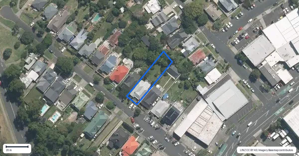 Property context map for 9 New Bond Street, Kingsland, Auckland
