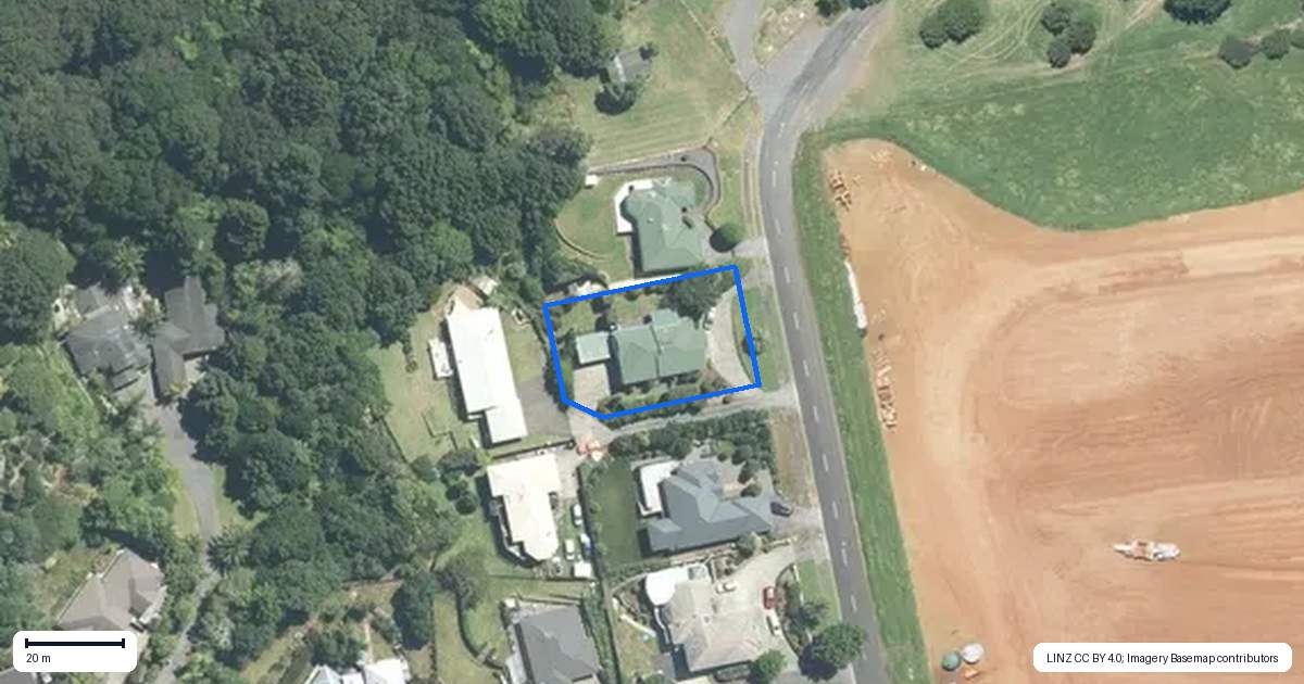 Property context map for 30 Ngahere Road, Pukekohe