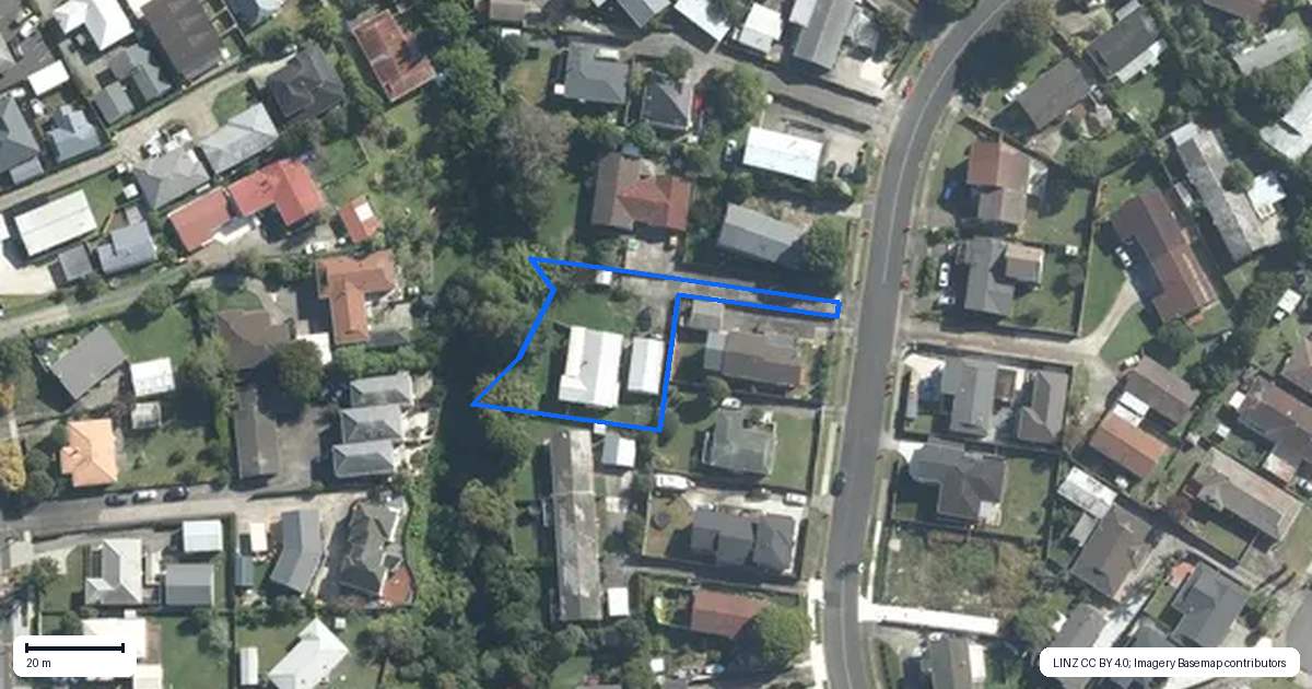 Property context map for 55 Archmillen Avenue, Pakuranga Heights, Auckland