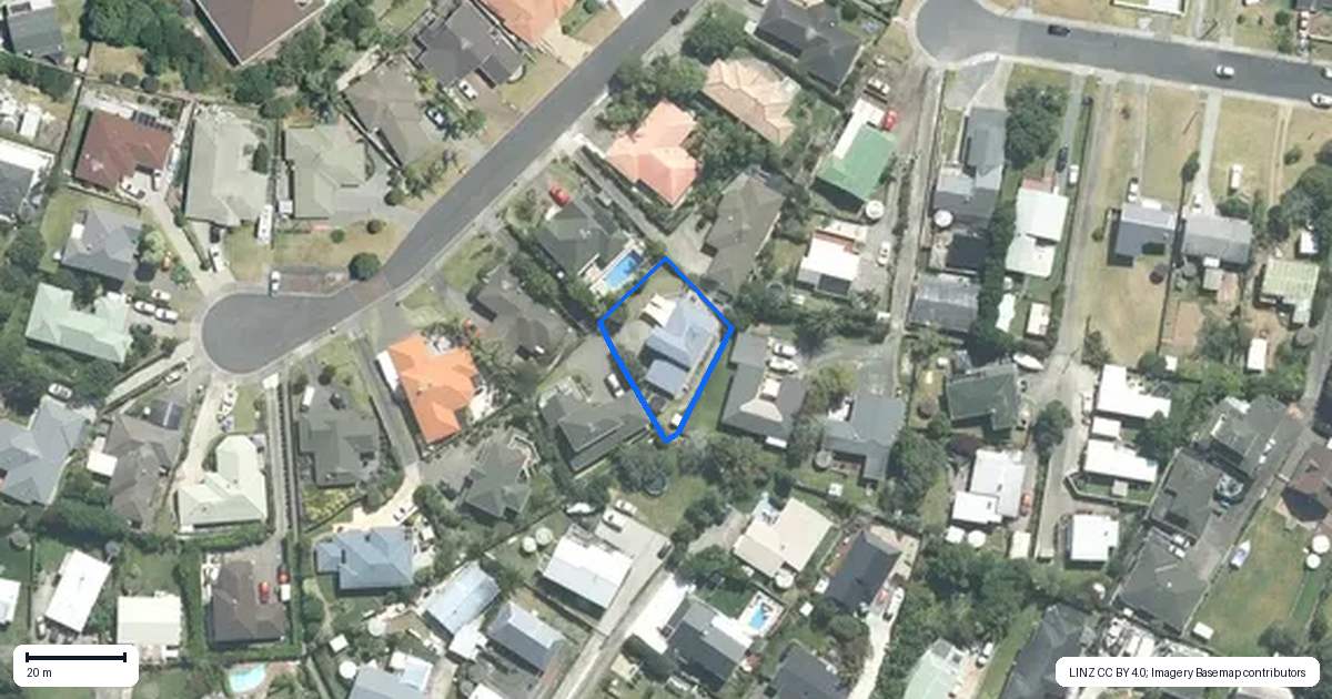 Property context map for 57 Motutapu Avenue, Manly, Whangaparaoa