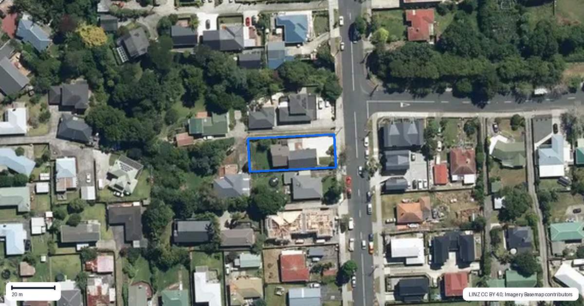 Property context map for 147 Whitney Street, Blockhouse Bay, Auckland