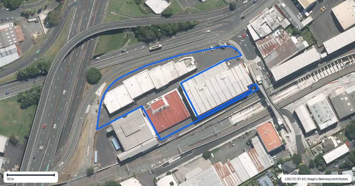 Property context map for 4/1 Porters Avenue, Eden Terrace, Auckland