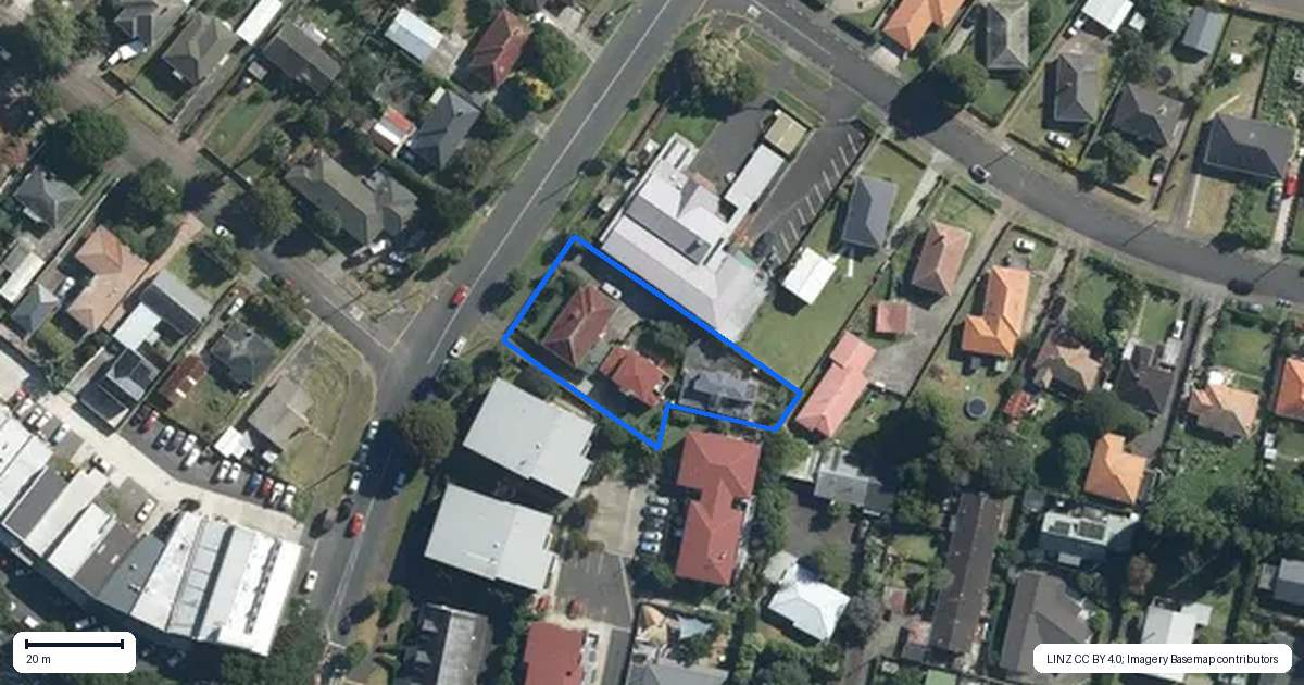 Property context map for 8 Tripoli Road, Panmure, Auckland