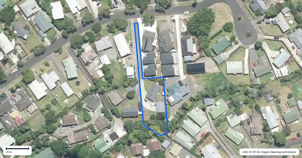 Property context map for 26 Hooper Avenue, Pukekohe