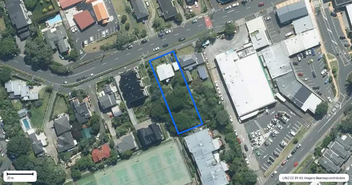 Property context map for 8 Hastings Road, Mairangi Bay, Auckland