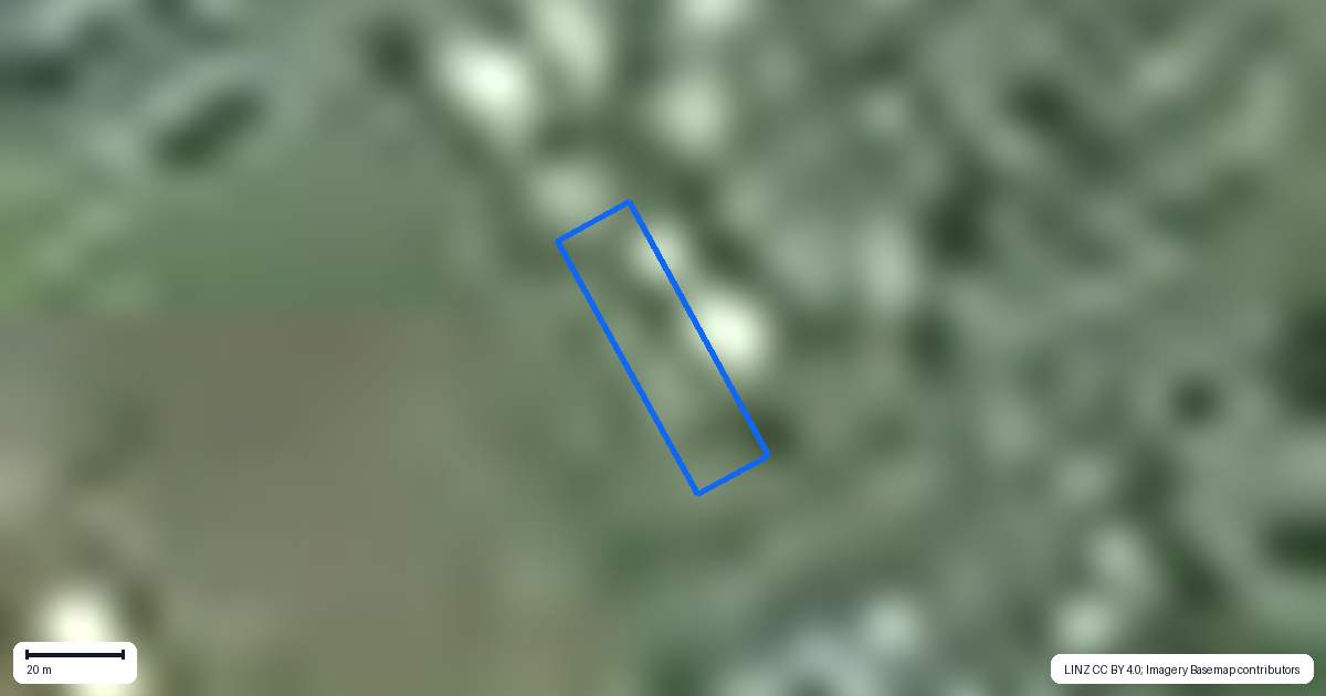 Property context map for 5 Tennyson Street, Ohaeawai, Kaikohe