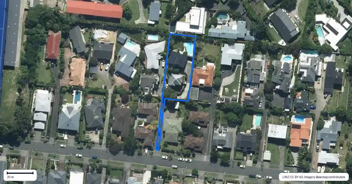 Property context map for 34A Sonia Avenue, Remuera, Auckland