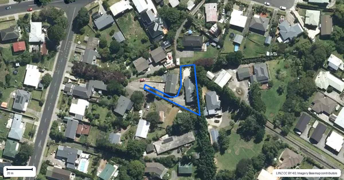 Property context map for 6A Kashmir Road, Glen Eden, Auckland