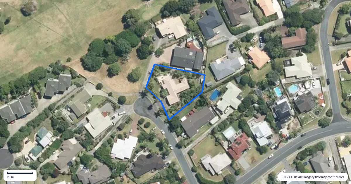 Property context map for 8 Dacre Grove, Gulf Harbour, Whangaparaoa