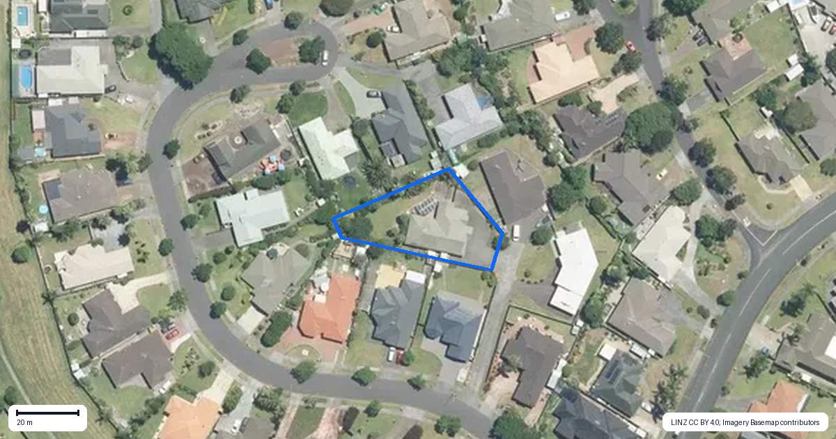 Property context map for 9 Trossach Place, Wattle Downs, Auckland