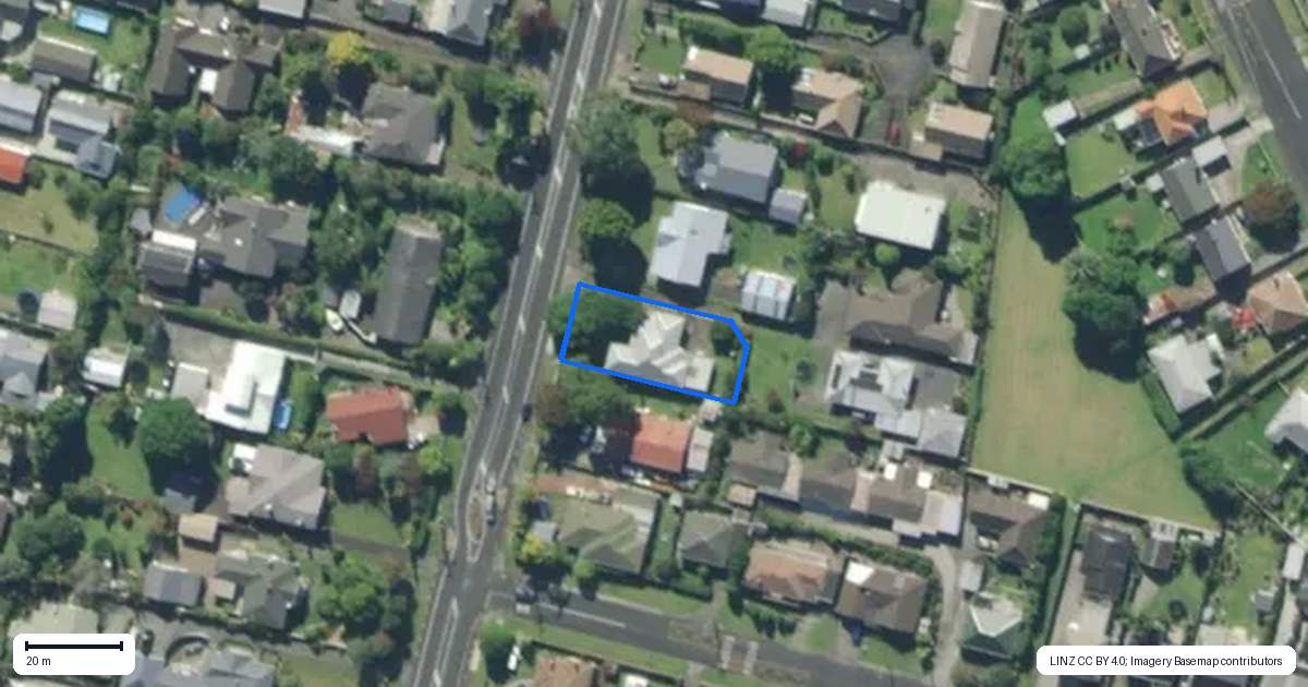 Property context map for 56 Mains Avenue, Kensington, Whangarei