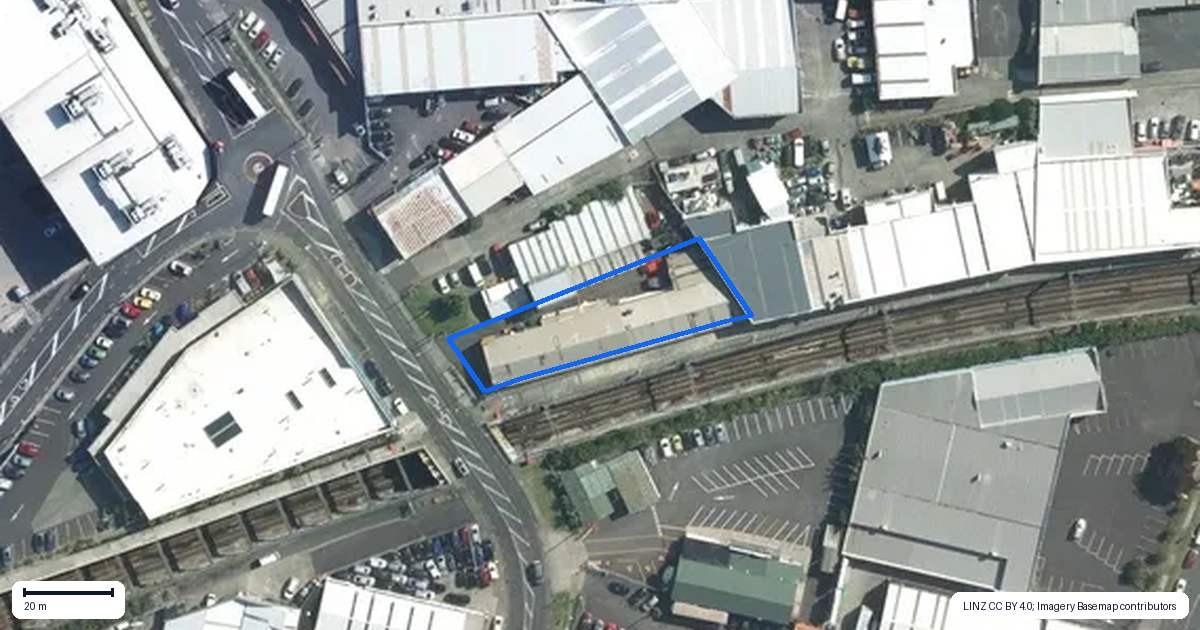 Property context map for 1 Veronica Street, New Lynn, Auckland