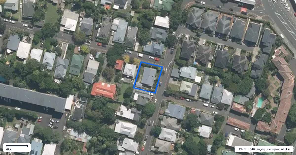 Property context map for 38 Edenvale Crescent, Mount Eden, Auckland