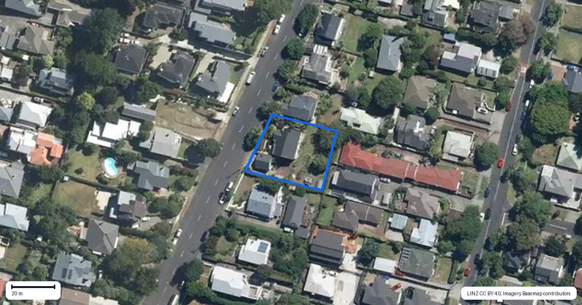 Property context map for 9 Rowan Road, Epsom, Auckland