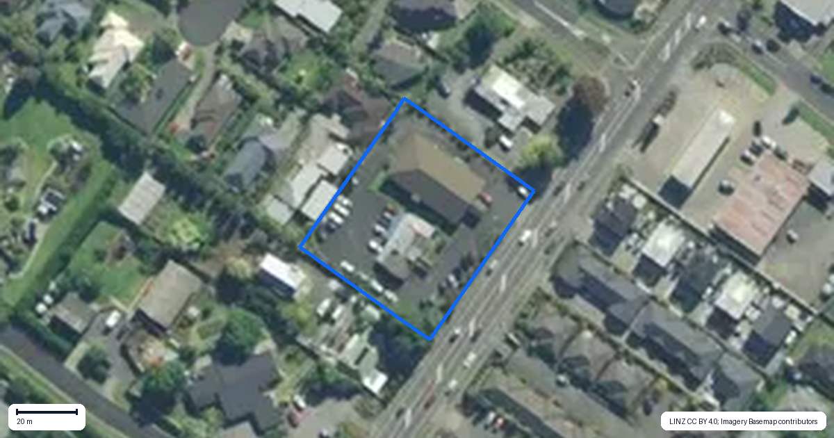 Property context map for 310 Kerikeri Road, Kerikeri