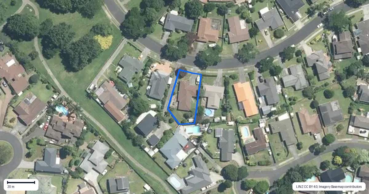 Property context map for 31 Evanda Crescent, Conifer Grove, Takanini