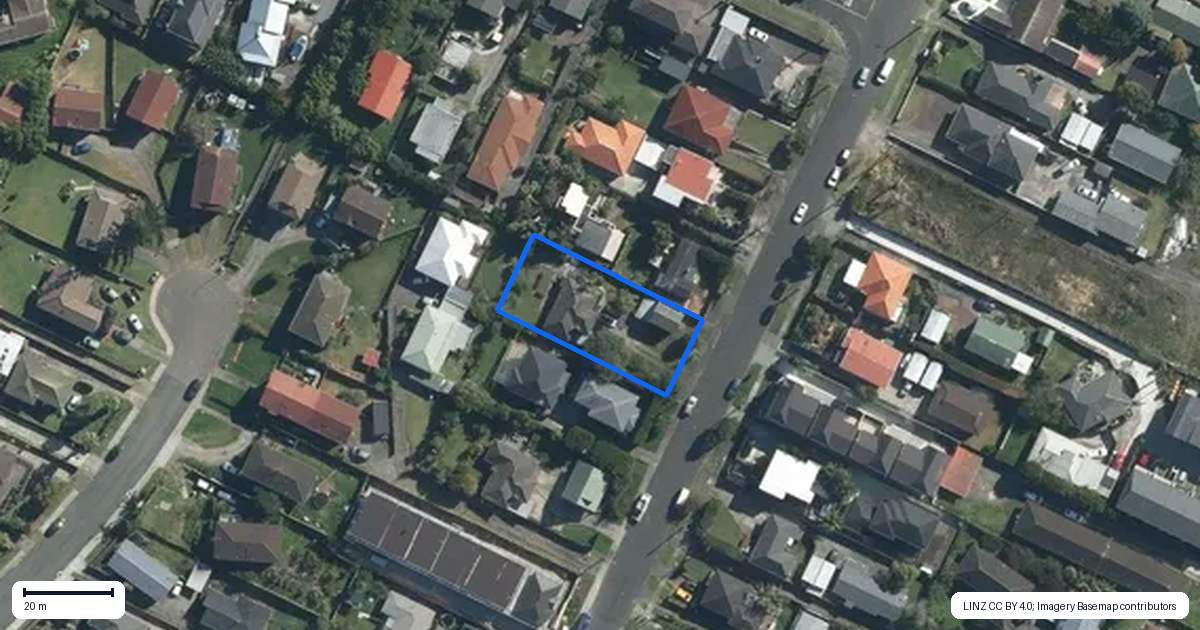 Property context map for 67 Barrack Road, Mount Wellington, Auckland
