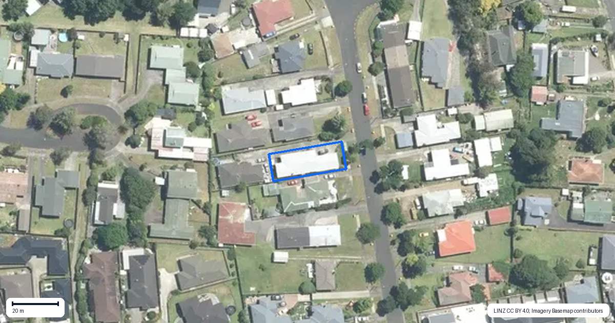 Property context map for 9A Collie Road, Pukekohe