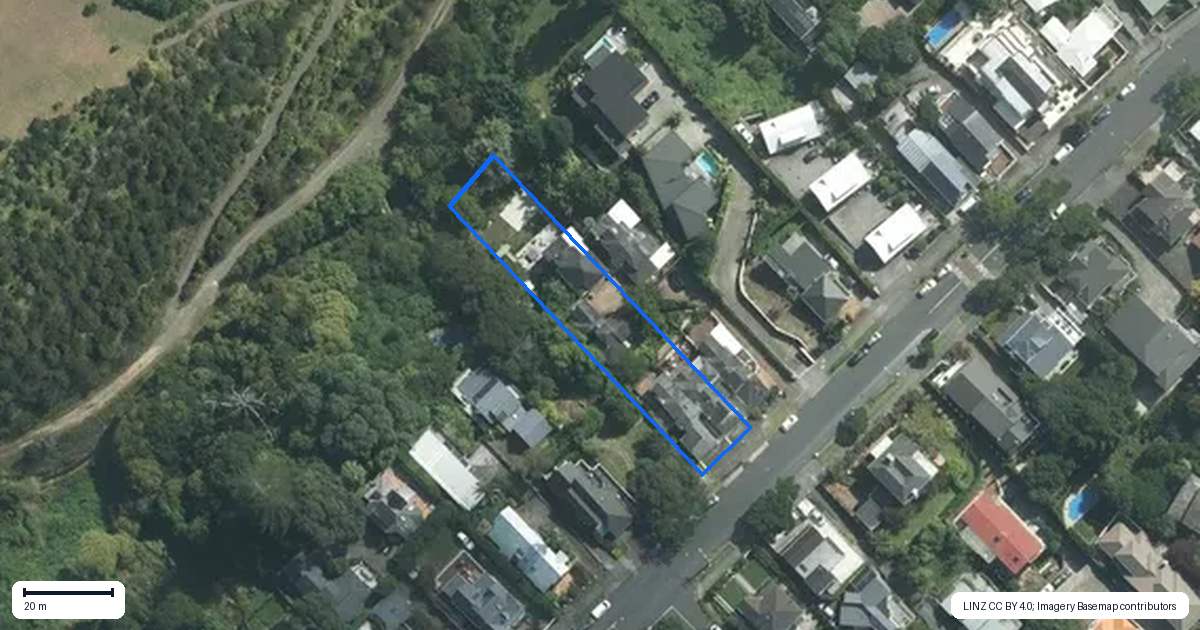 Property context map for 136A Bassett Road, Remuera, Auckland
