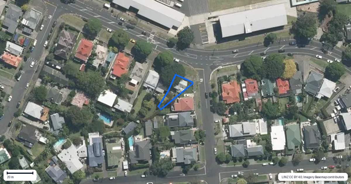 Property context map for 194 Richmond Road, Grey Lynn, Auckland