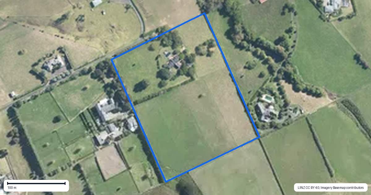 Property context map for 104G Kidd Road, Karaka, Papakura
