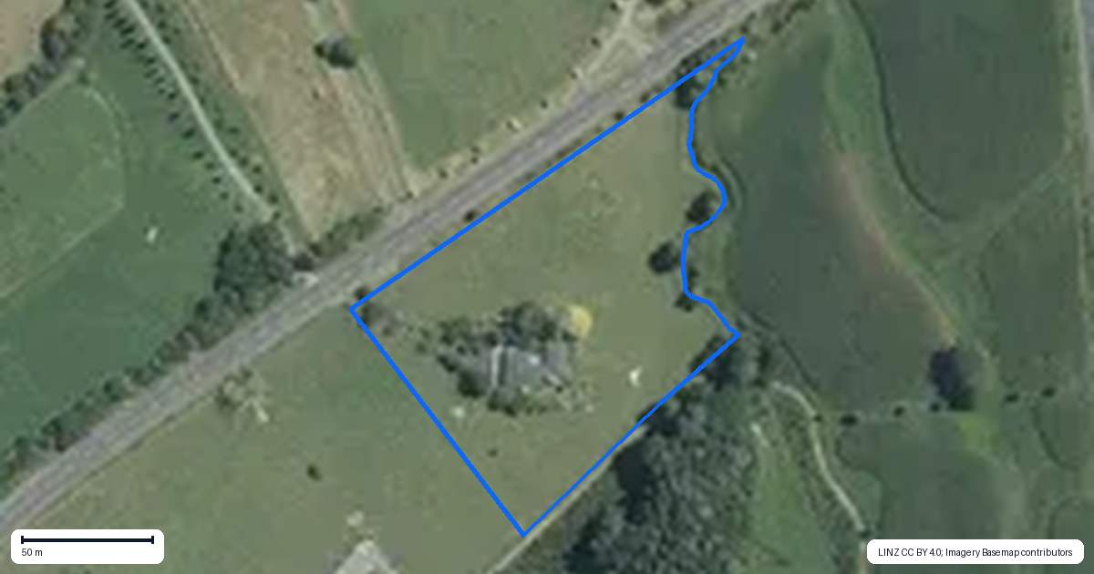 Property context map for 364 Papakura-Clevedon Road, Clevedon
