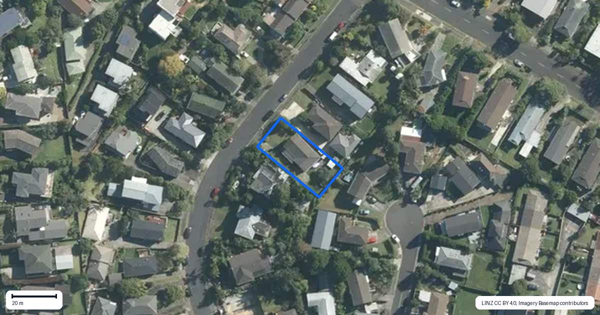 Property context map for 10 Tisdall Crescent, St Johns, Auckland