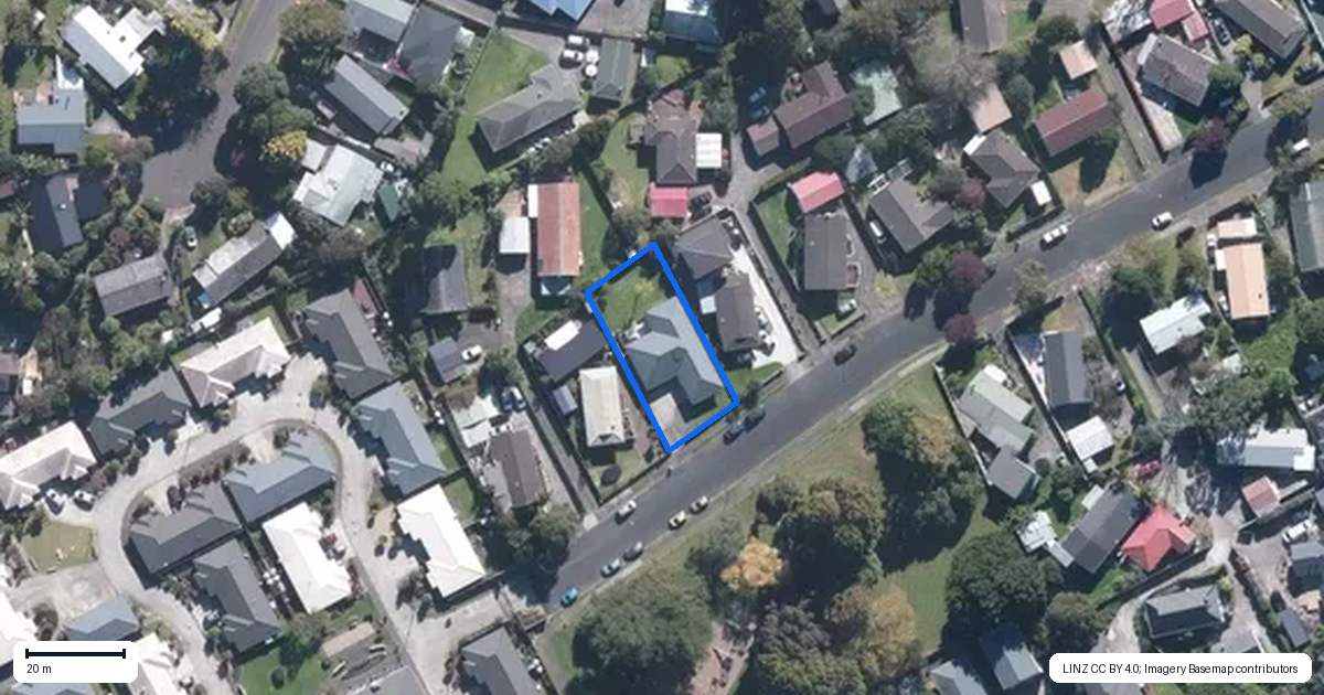 Property context map for 78 Fonteyn Street, Avondale, Auckland