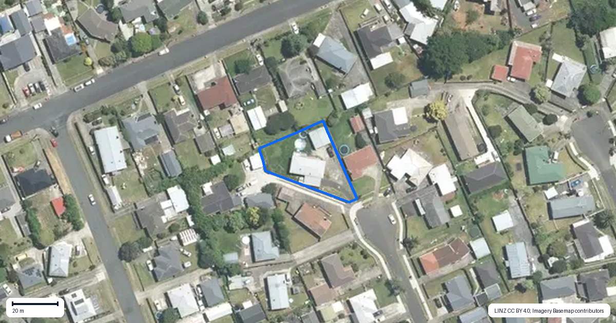 Property context map for 18 Capella Place, Manurewa, Auckland